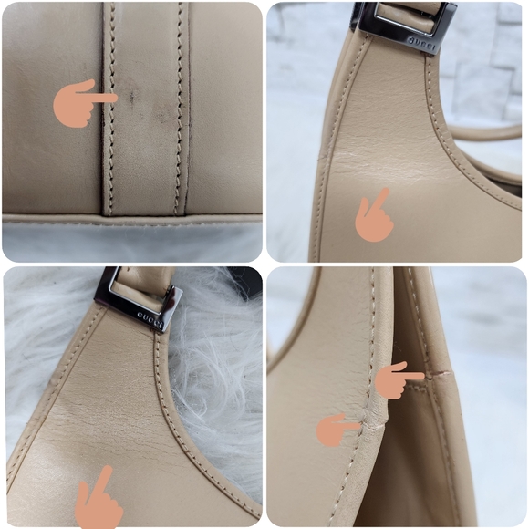 -😍Auth Vintage Gucci Jackie leather bag possible to sell together - Picture 15 of 16